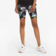 Puma Crystal Galaxy High Tight Women's Shorts Mαύρο Πολύχρωμο Puma Crystal Galaxy High Tight Women's Shorts Mαύρο Πολύχρωμο